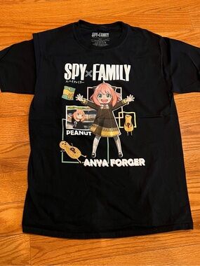 Crunchyroll Spy x Family Anya Forger Women Tee T-Shirt Size Small S